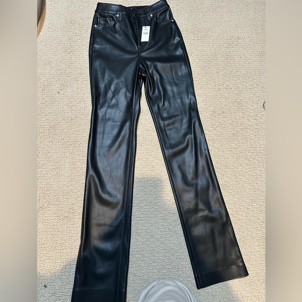 Express faux leather pants, long